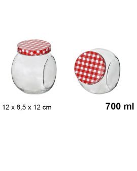 Jar Glass 700ml