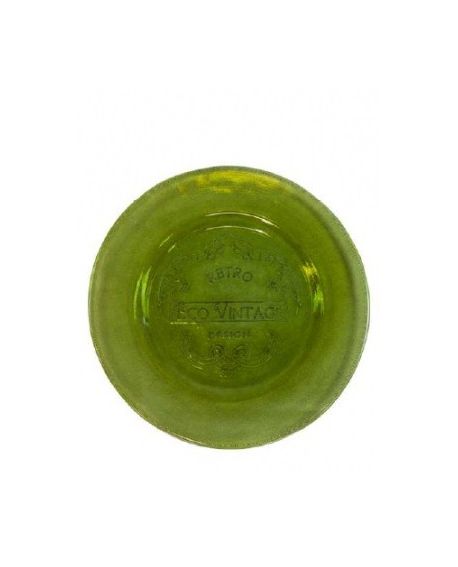 Assiette Vintage 32cm Vert