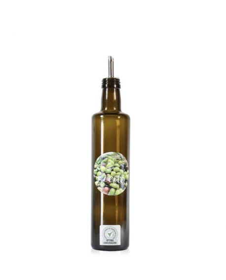 Botella Dorica 500ml Verde