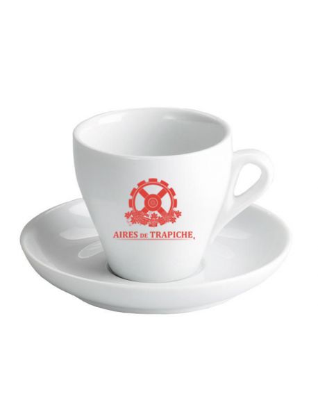 Taza Café Roma 7,5cl c/plato 12x2cm