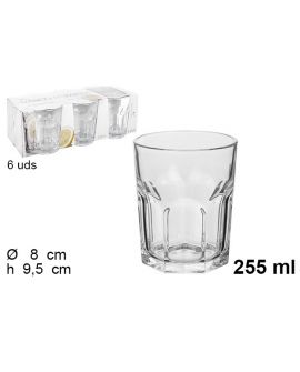 Vaso cristal agua 255ml