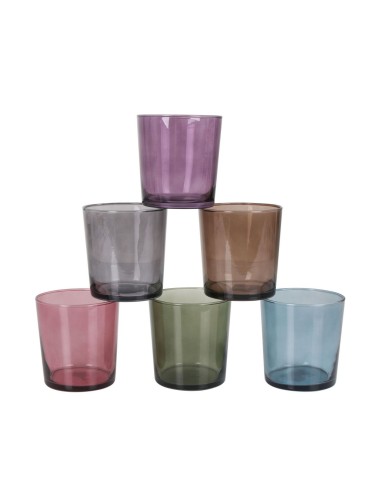 Verre à cidre en verre 345 ml Couleurs assorties
