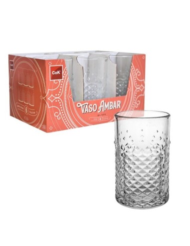 Tall Amber Glass 45 cl