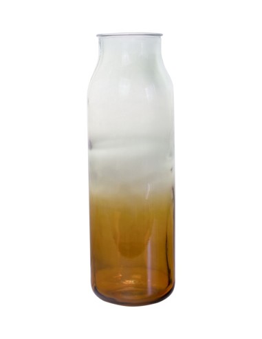Nouveau Vase 45cm Orange Dégradé