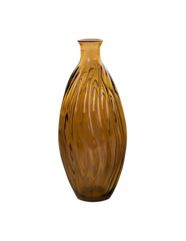 Vase Wave 31cm Marron