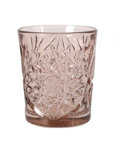 Verre rose Hobstar 35cl Onis