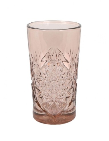 Hobstar Hiball Pink Glass 35cl Onis