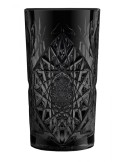 Hobstar Tall Glass Black 47cl Onis