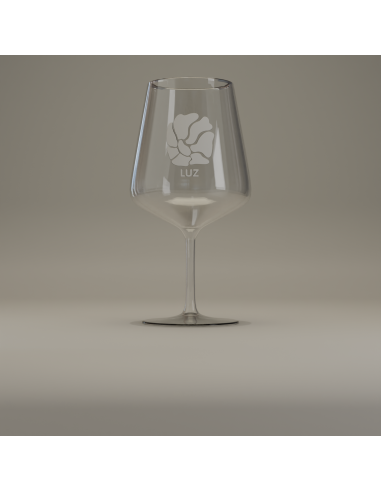 Verre à vin 53cl - Design rose