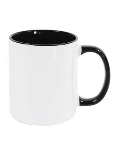 copy of Taza Mug Blanca con Interior y Asa Color Rojo