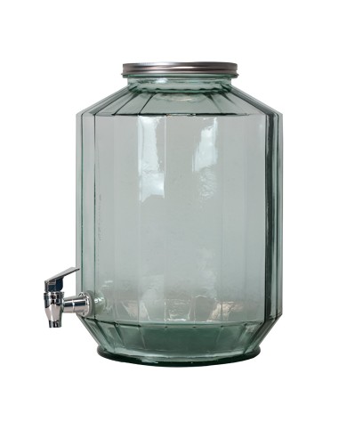 JAR 35CM T/METAL WITH FAUCET