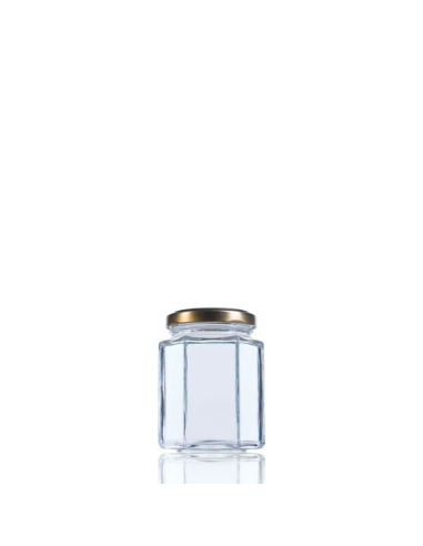 Tarro Hexagonal 116ml Twist Off 48