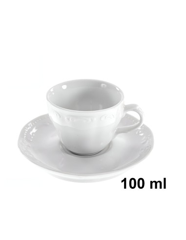Tazas 100ml con Platos