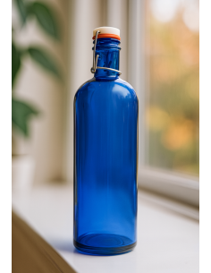 Botella Agua Azul 1,5L