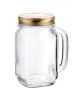 Jar glass t/a golden 48cl