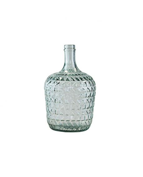 Carafe 4L Embossed Transp