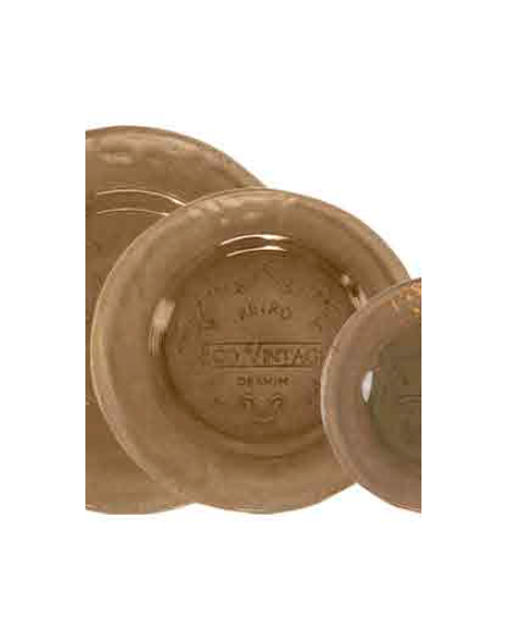 Dish Vintage 28cm marron