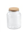 Jars with cork stopper